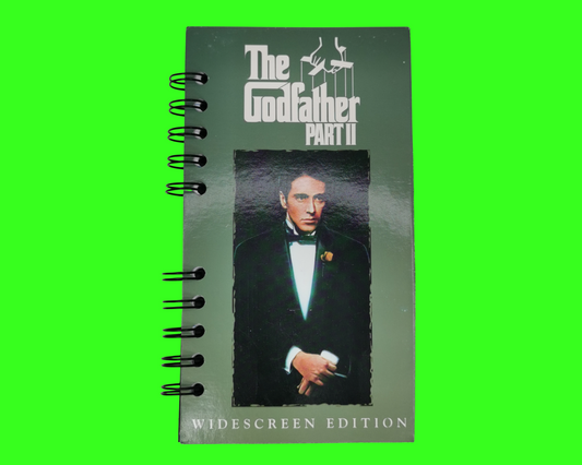 The Godfather Part II VHS Movie Notebook
