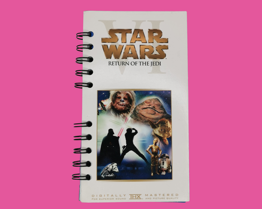 Star Wars Return of the Jedi VHS Movie Notebook