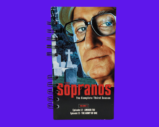 The Sopranos The Complete Third Season Volume 5 VHS Movie Notebook