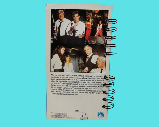 Cahier de film VHS d'avion