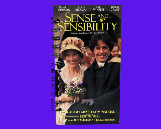 Sense & Sensibility VHS Movie Notebook