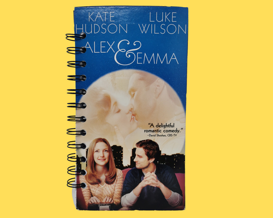 Cahier de film VHS Alex et Emma