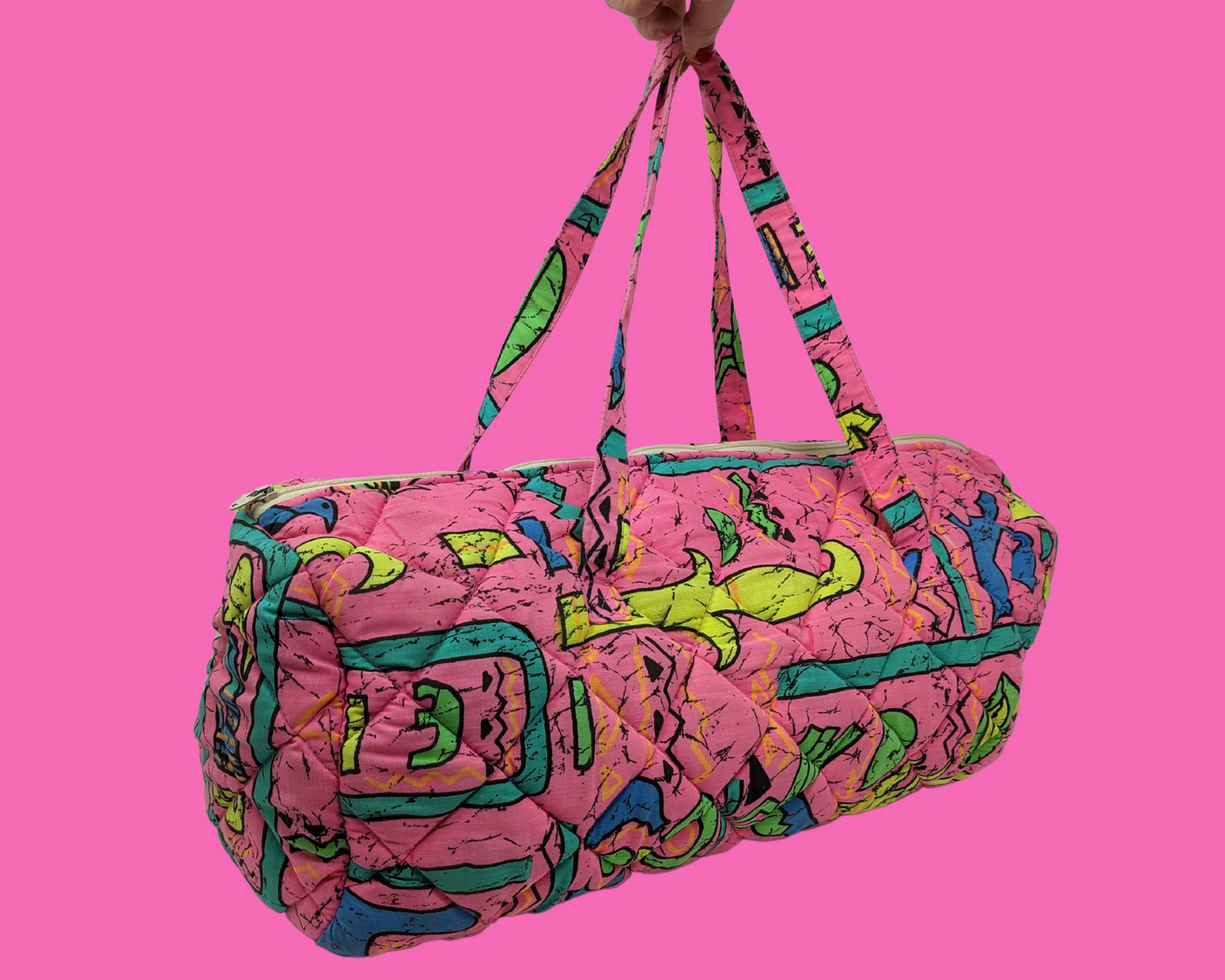 Vintage 1990's Pink, Groovy and Funky Bag