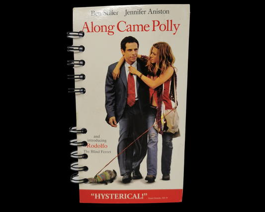 Le long est venu Polly VHS Movie Notebook