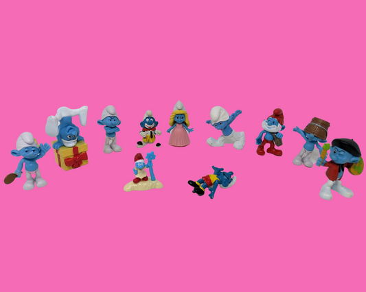 Vintage 1990's, Some Not Vintage, The Smurfs Toys