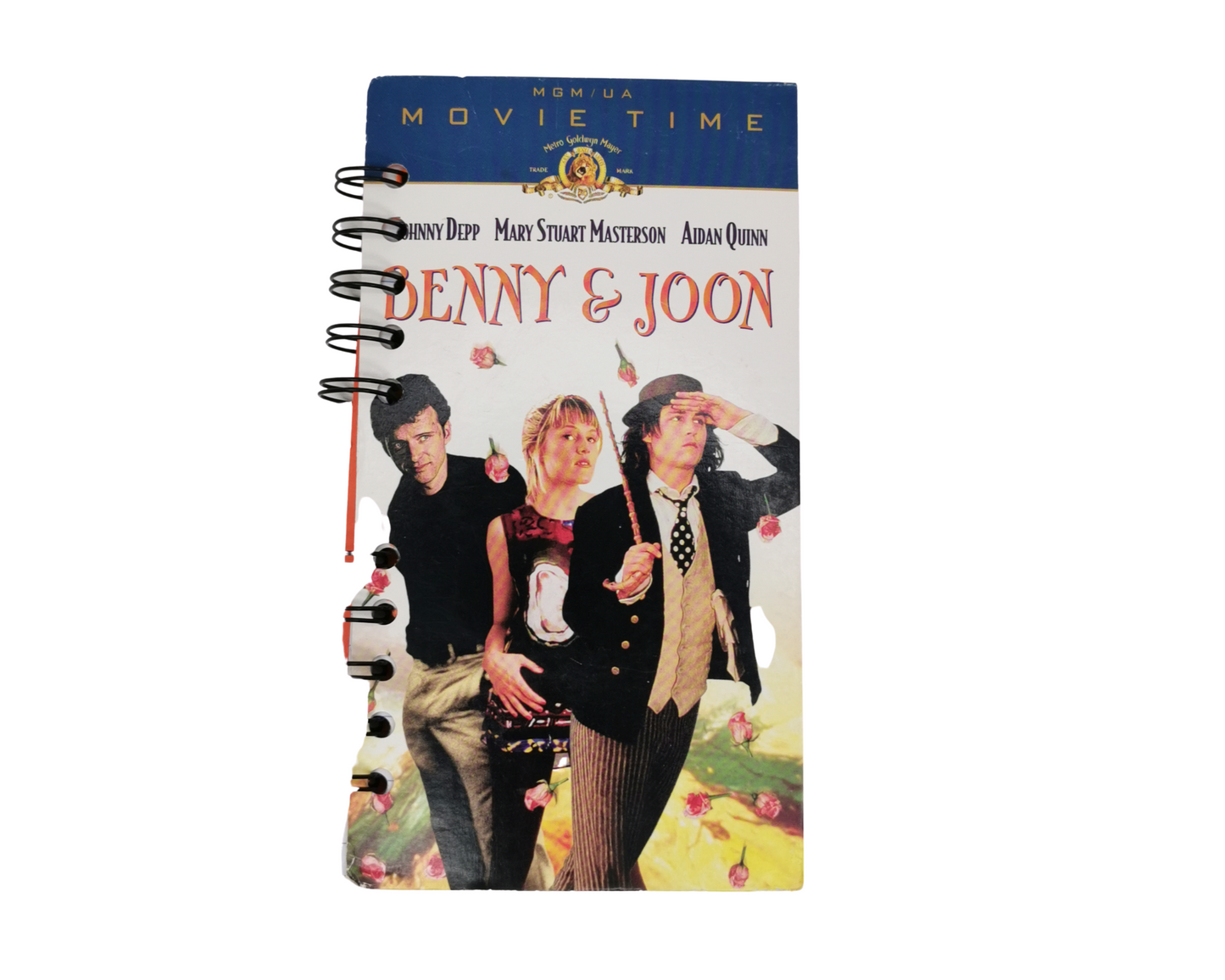 Cahier de film VHS recyclé Benny & Joon