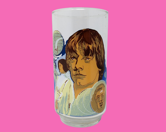 Vintage 1977 Burger King, Star Wars Collector, Verre Luke Skywalker