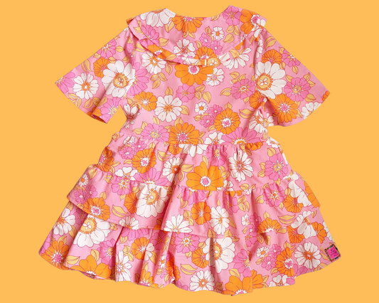 Fait à la main, robe t-shirt Pokemon drap de lit recyclé pour SML-XL