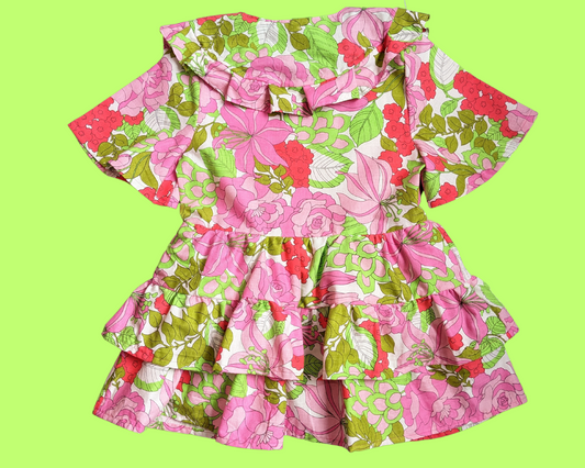 Fait à la main, robe t-shirt Pokemon drap de lit recyclé pour SML-XL