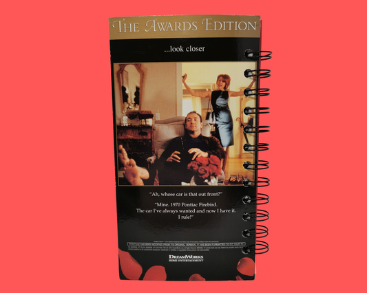 Cahier de film VHS American Beauty