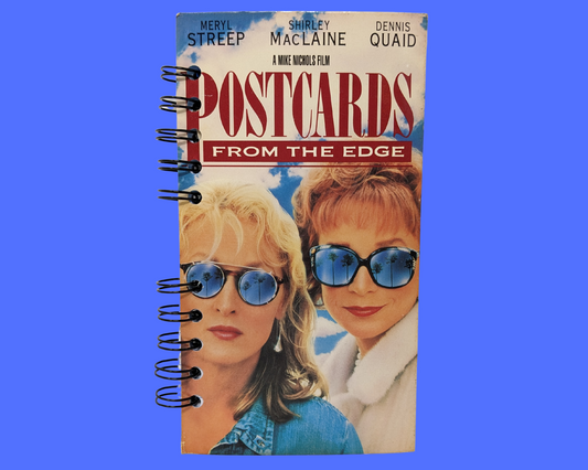 Postcards From The Edge VHS Movie Notebook