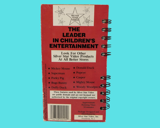 Cahier de film Popeye VHS