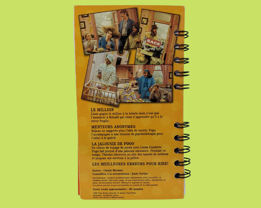 Carnet de film VHS La Petite Vie