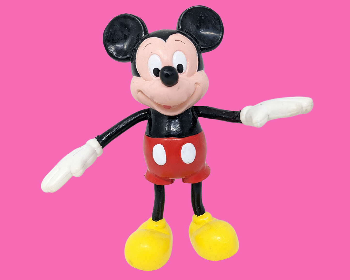 Vintage 1990's Mickey Mouse and Minie Mouse Walt Disney Toys