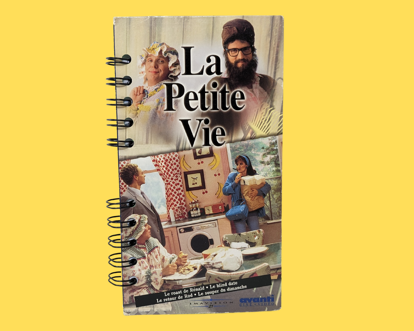 La Petite Vie VHS Movie Notebook