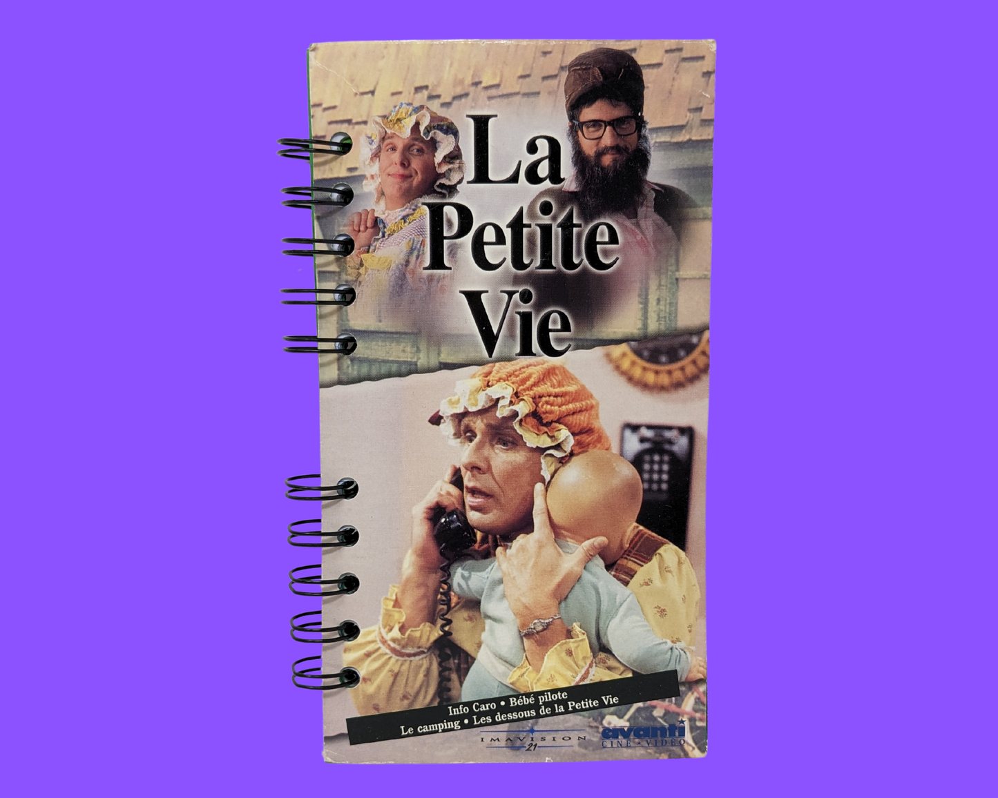 La Petite Vie VHS Movie Notebook