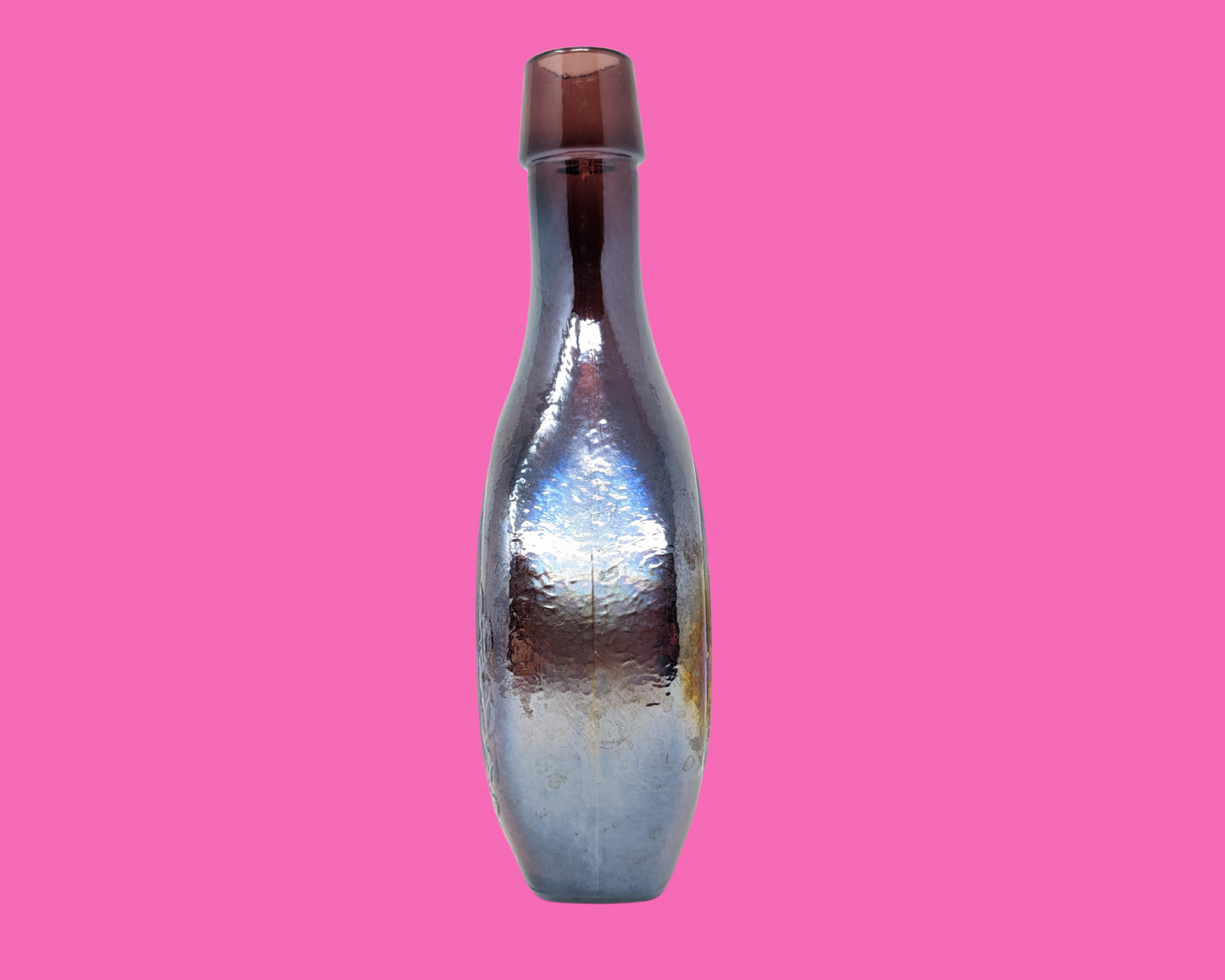 Vintage 1972 Wheaton Glass Decanter Bottle, Great American Series Mark Twain Samuel E Clemens.