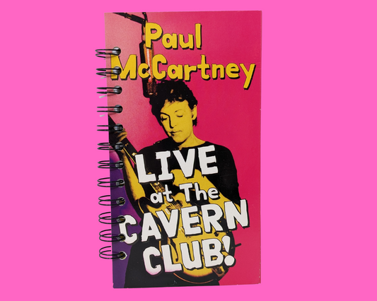 Paul McCartney, Live At The Cavern Club VHS Movie Notebook