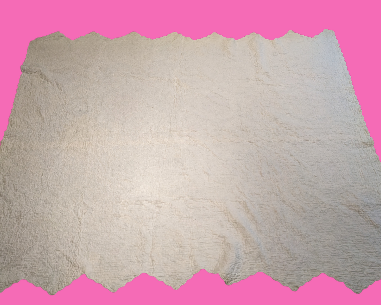 Vintage 1960's Exquisite Quilt Blanket