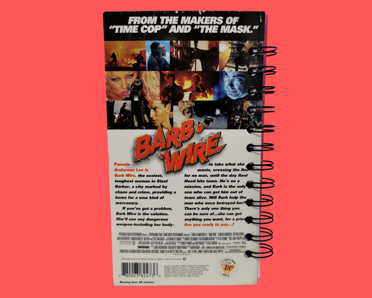 Cahier de film VHS Barb On Wire