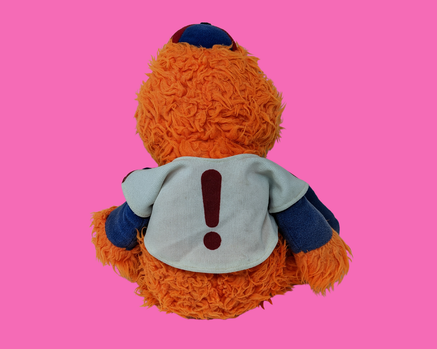 Jouet en peluche de la mascotte de l'expo de Montréal Baseball Youppi des années 1970