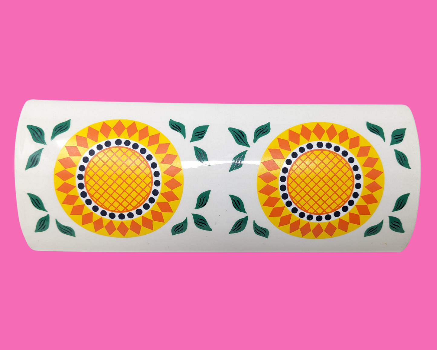 Vintage 1970's Groovy Flower Vase