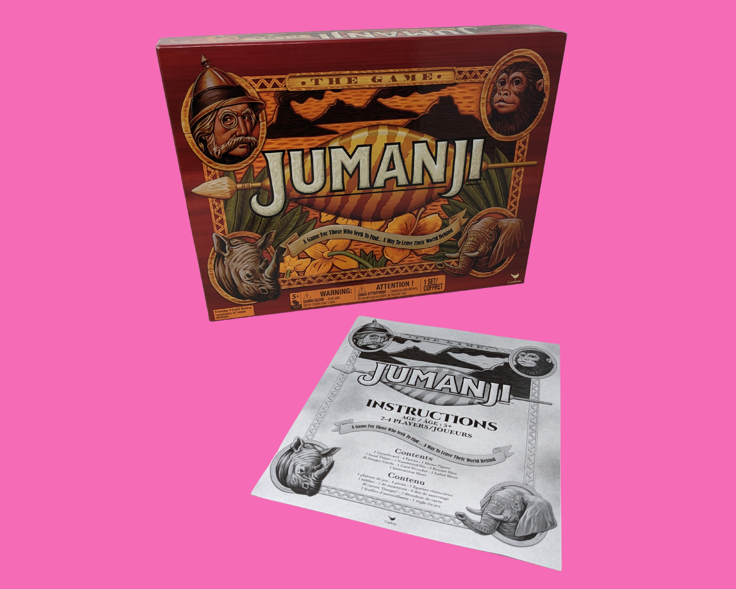 Jeu de société Jumanji, tout neuf