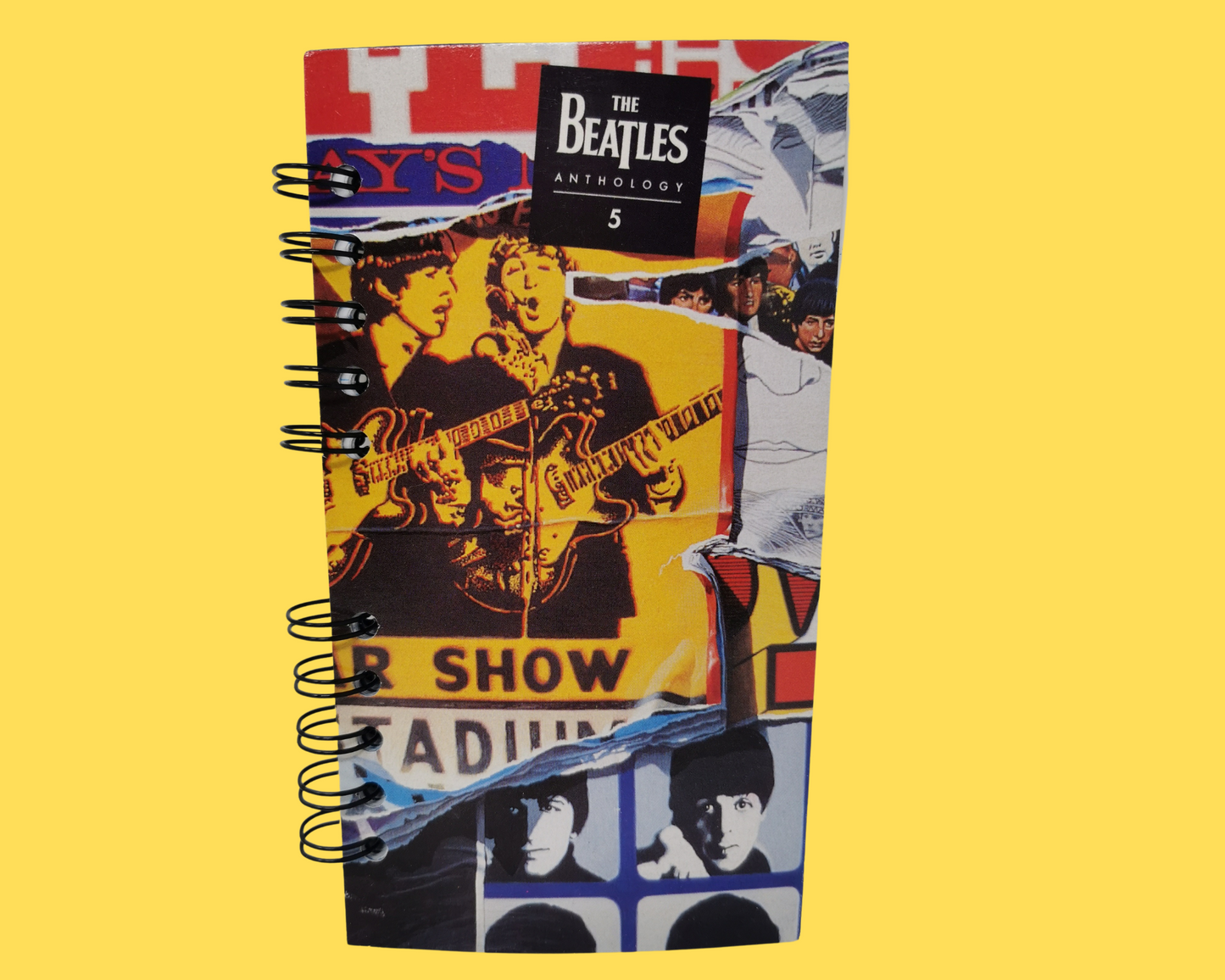 The Beatles Anthology Volumes 2 to 7 VHS Movie Notebook