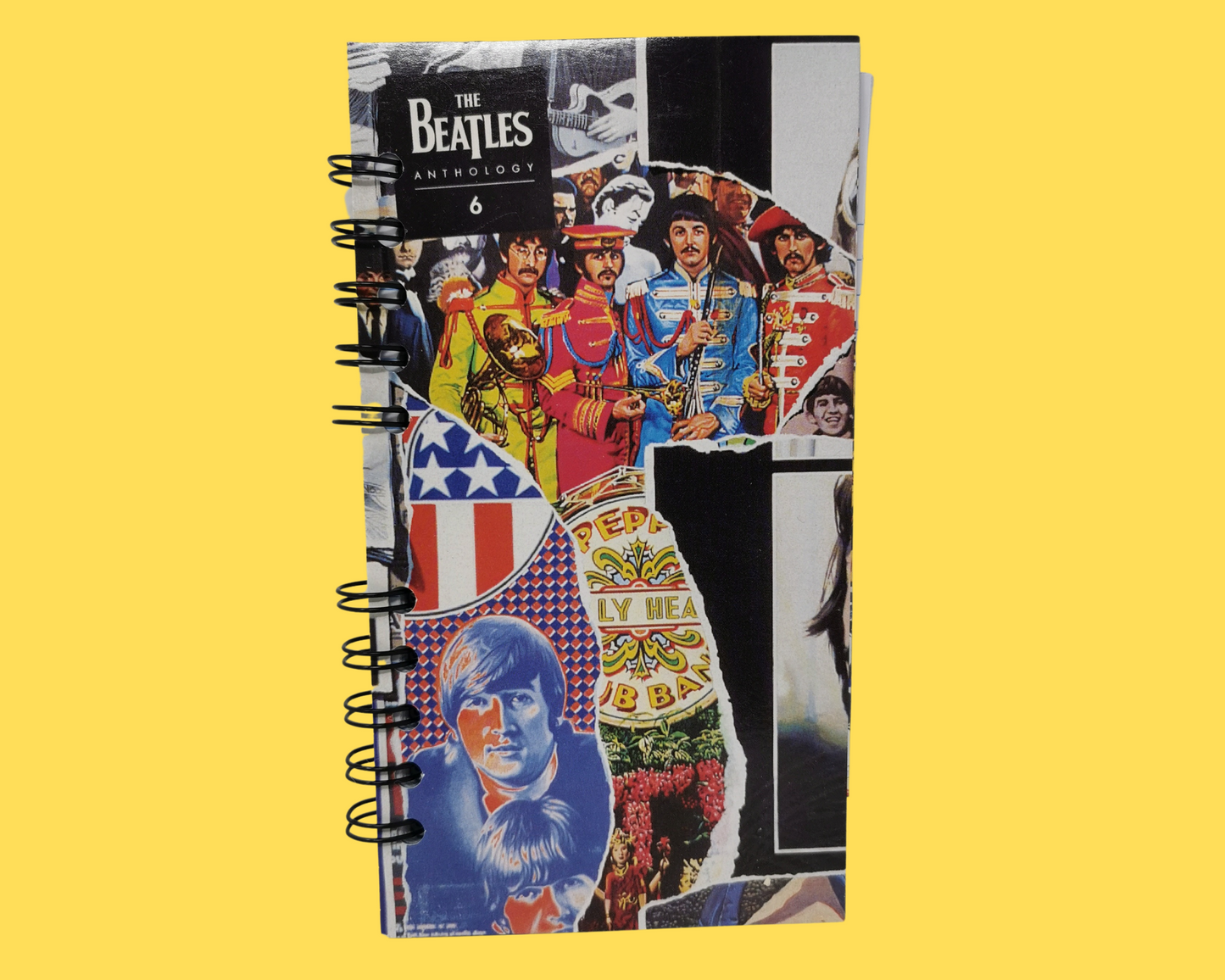 The Beatles Anthology Volumes 2 to 7 VHS Movie Notebook