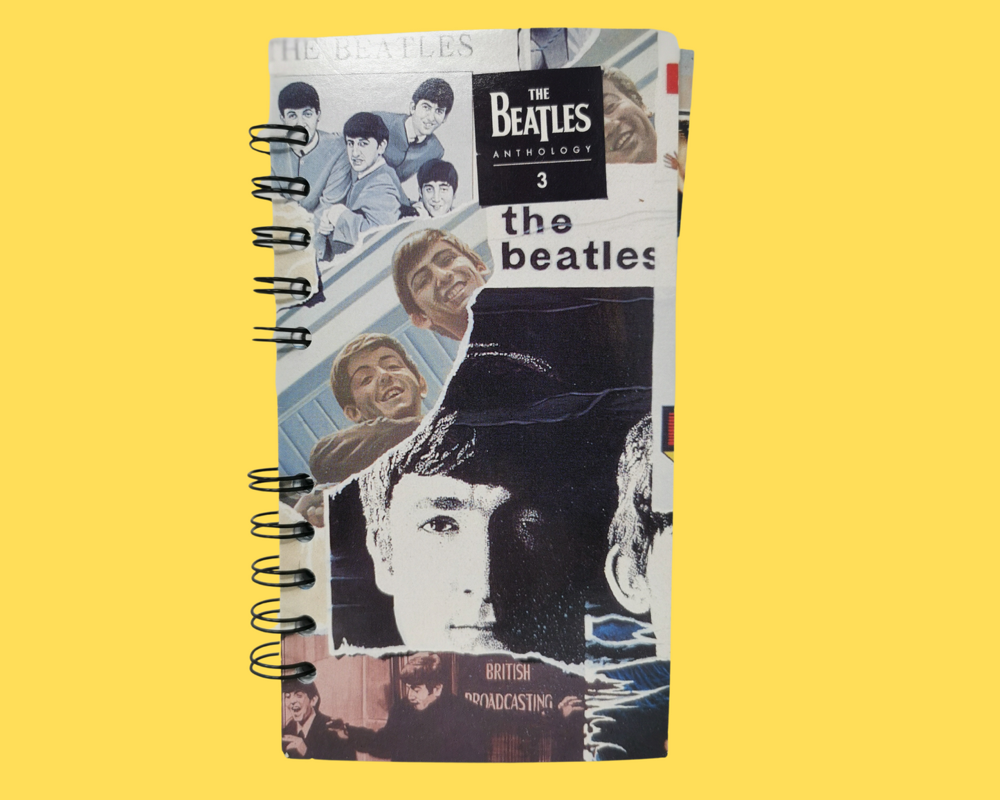 The Beatles Anthology Volumes 2 to 7 VHS Movie Notebook