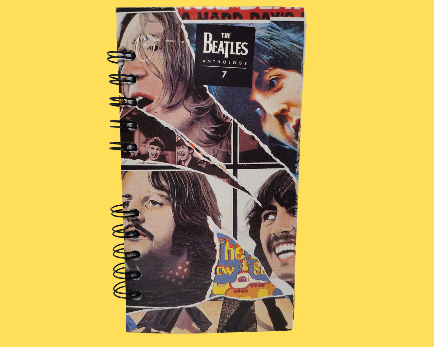 The Beatles Anthology Volumes 2 to 7 VHS Movie Notebook