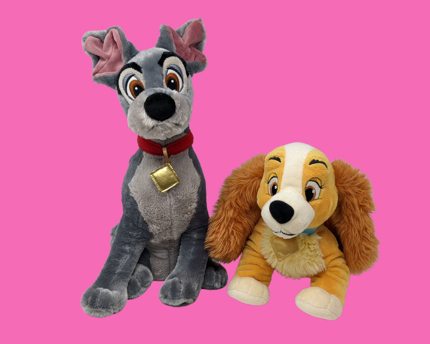 Peluches officielles de Walt Disney World Lady and the Tramp