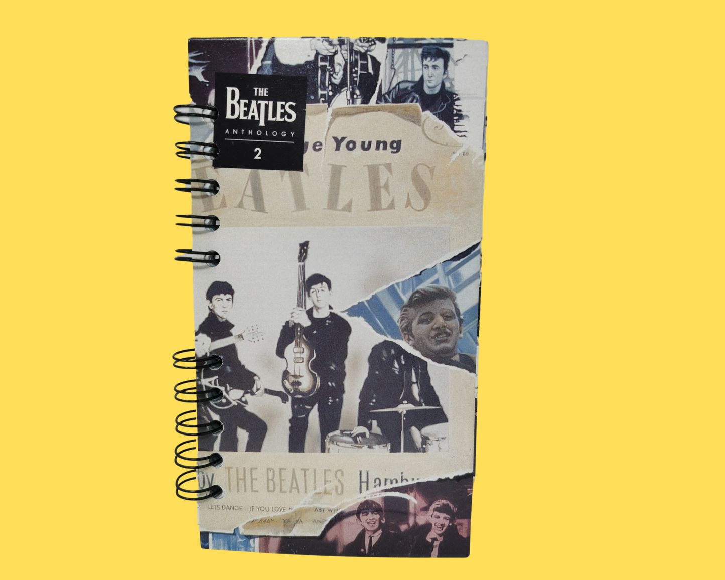 The Beatles Anthology Volumes 2 to 7 VHS Movie Notebook
