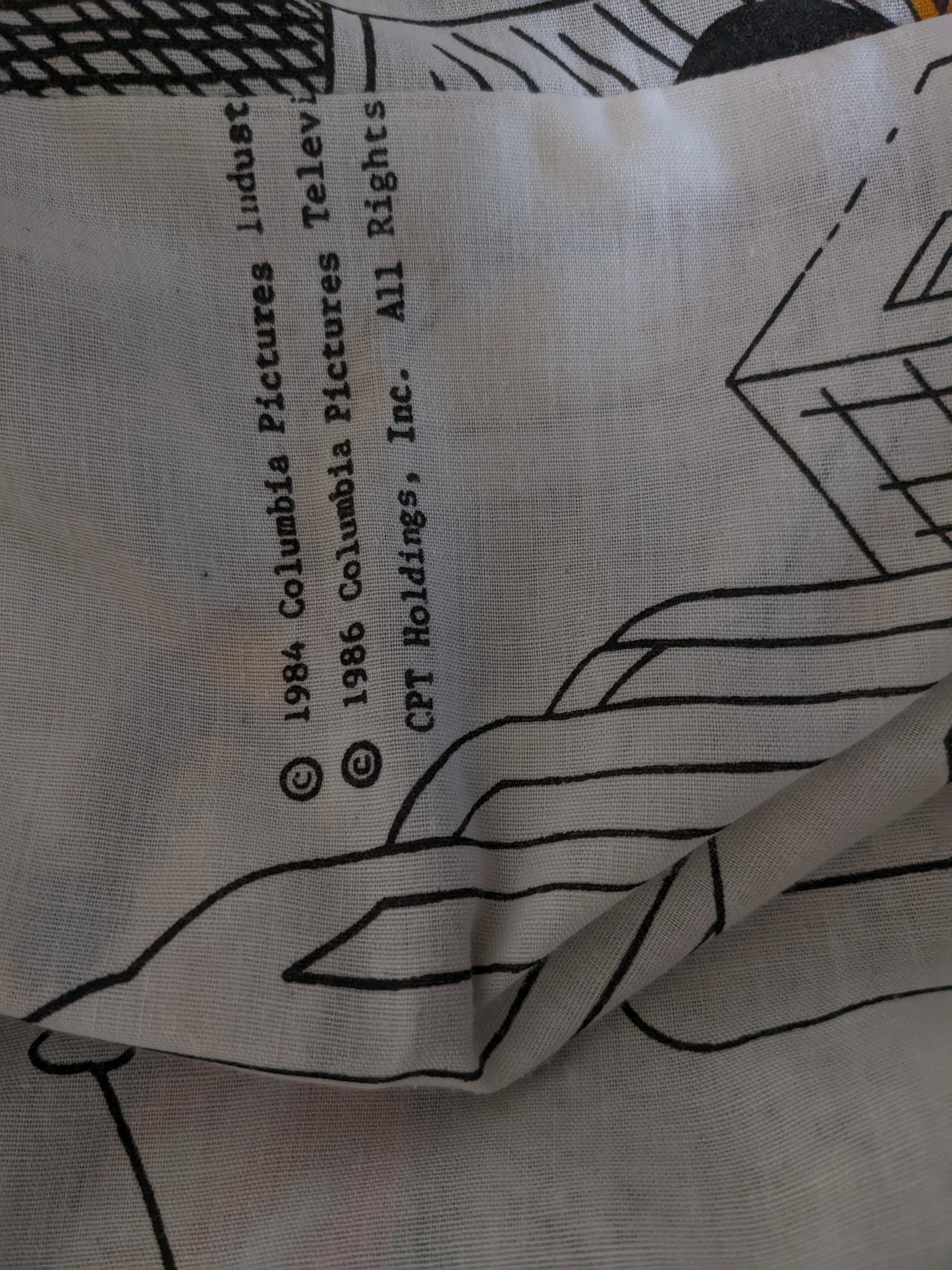Robe t-shirt officielle Ghostbusters 1986 fabriquée sur commande, fabriquée à la main et recyclée, taille S à XL.