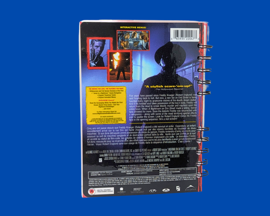 Carnet de notes du film DVD Les Griffes de la nuit 2, La Revanche de Freddy