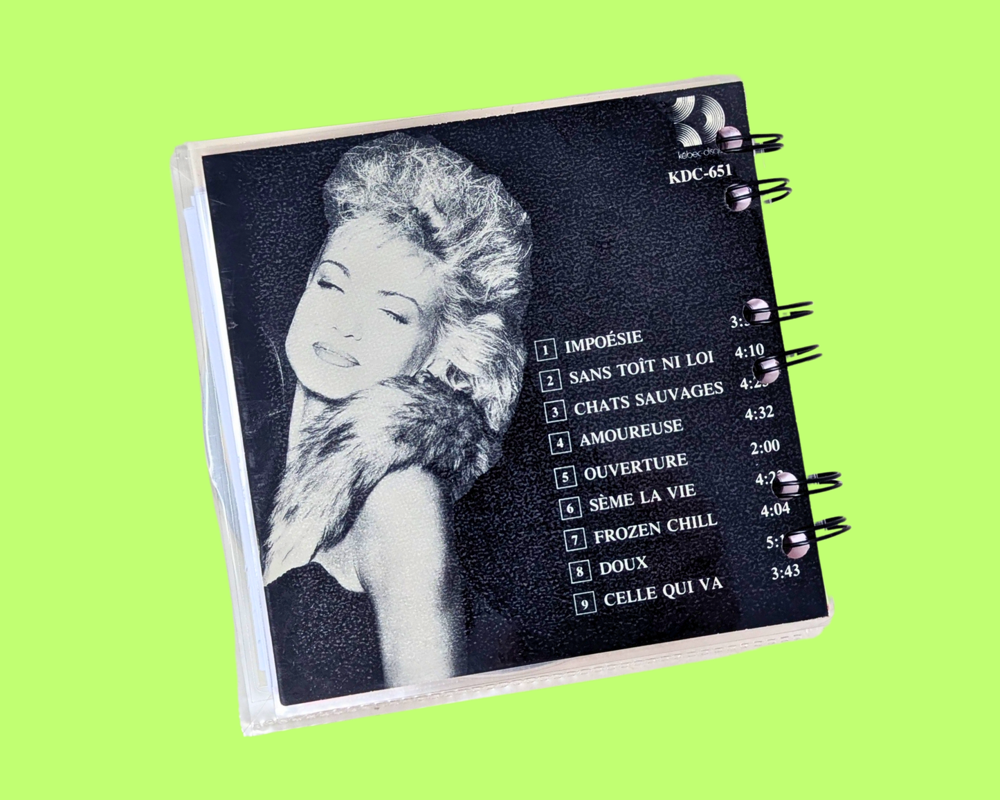 Marjo, Celle Qui Va CD Notebook