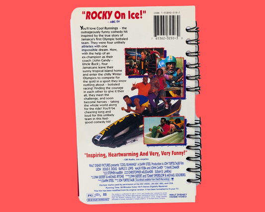Cool Runnings, Walt Disney VHS Movie Notebook