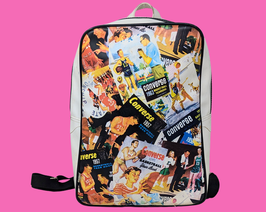 Sac à dos officiel Converse blanc Y2K
