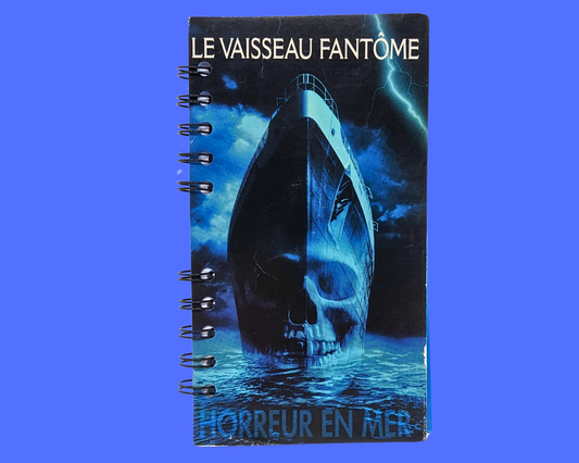 Carnet de notes VHS du film Le Vaisseau fantôme