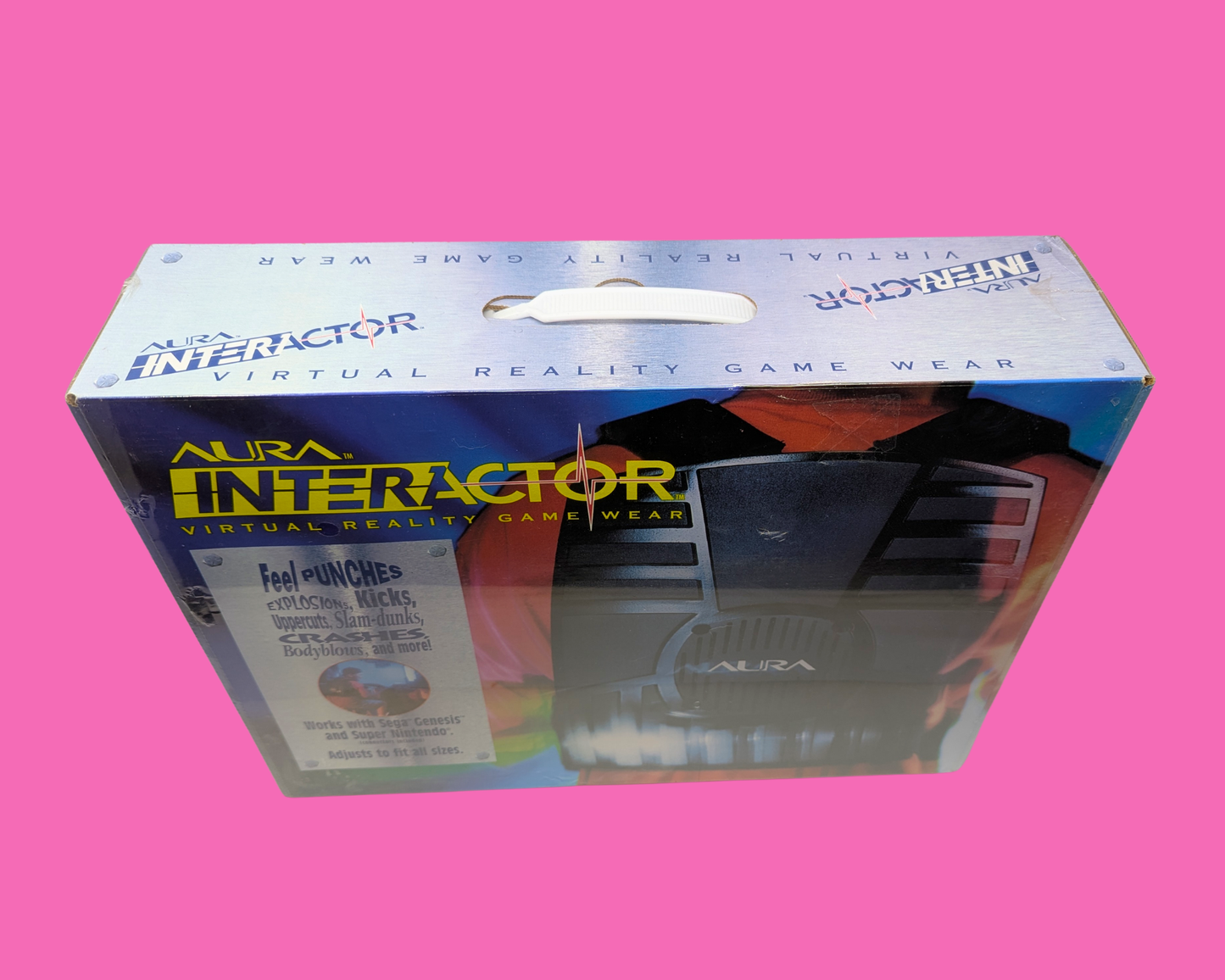 Vintage 1990's Aura Interactor Virtual Reality Game Wear, Sealed, Brand New
