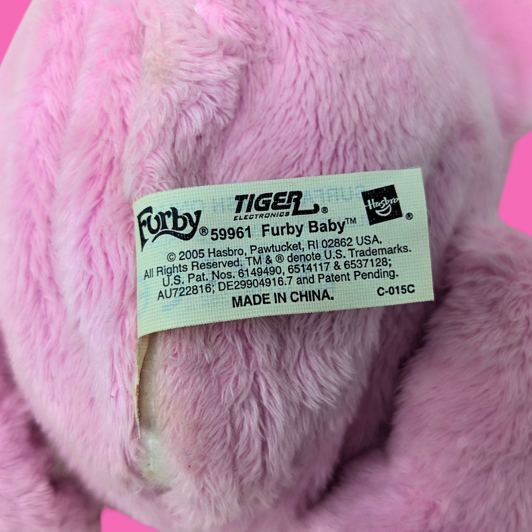 Y2K 2005 Pink Furby, Emoto Tronic in Working Condition