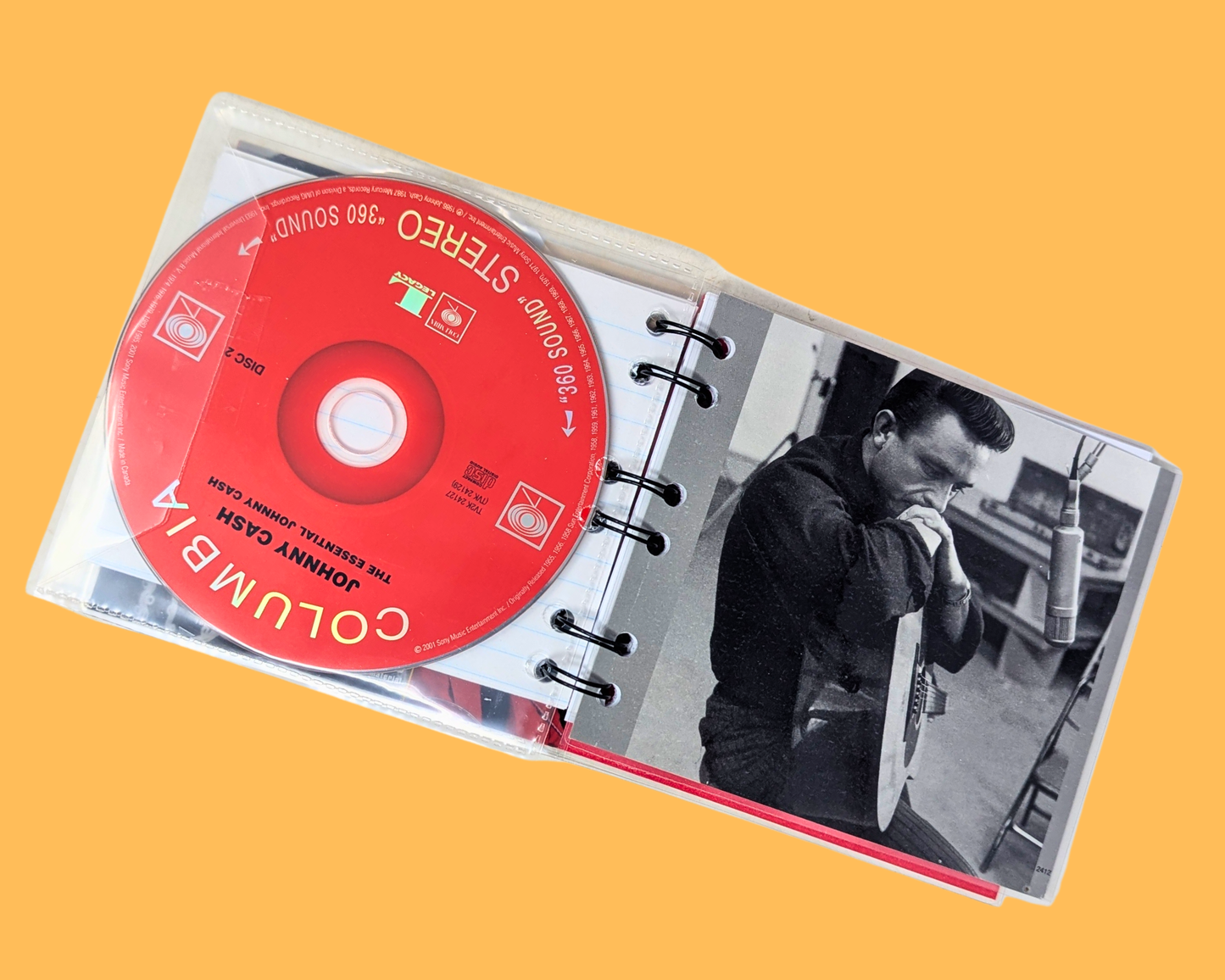 Johnny Cash, The Essentials CD Notebook