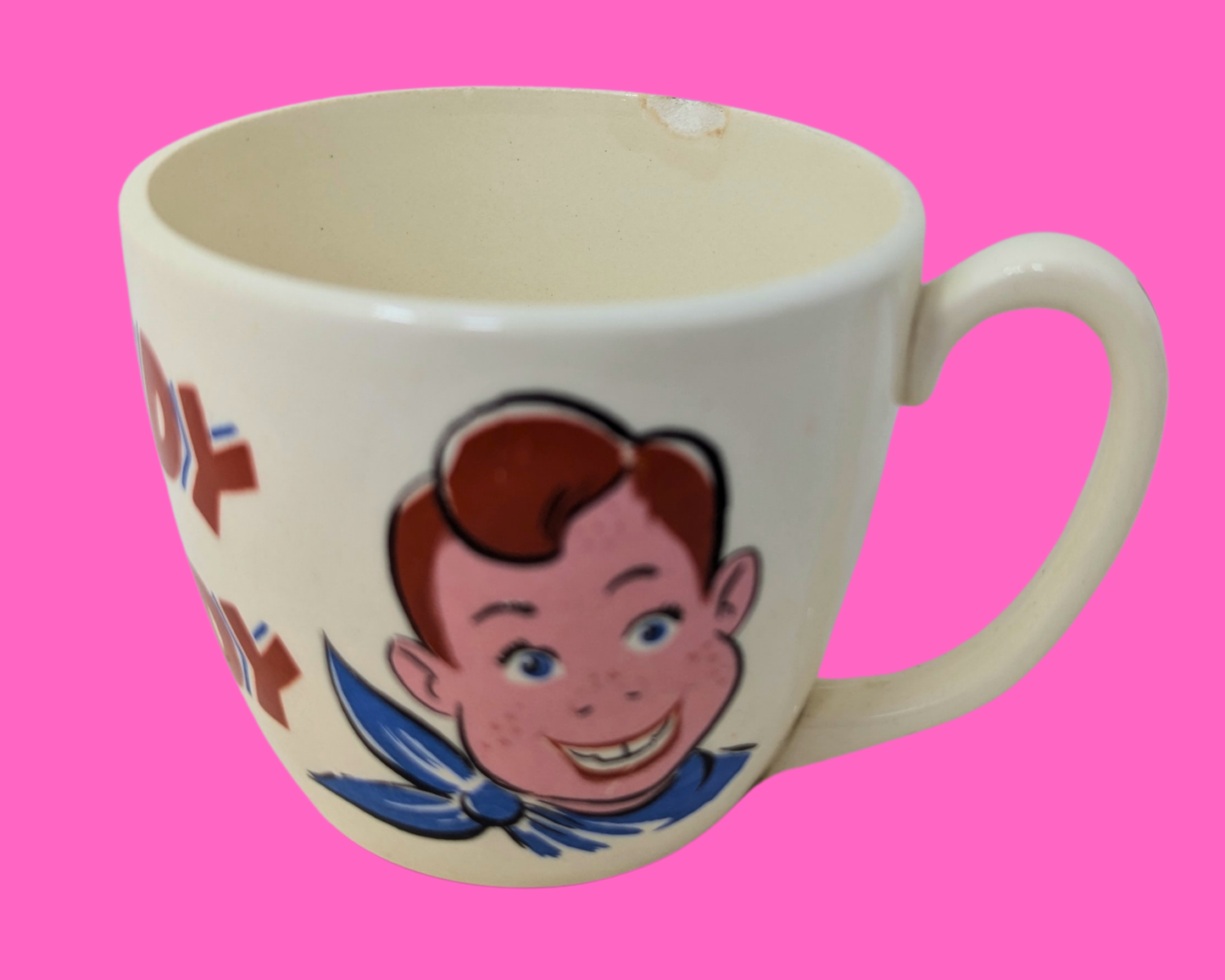 Tasse de collection Iowdy Doody vintage des années 1960