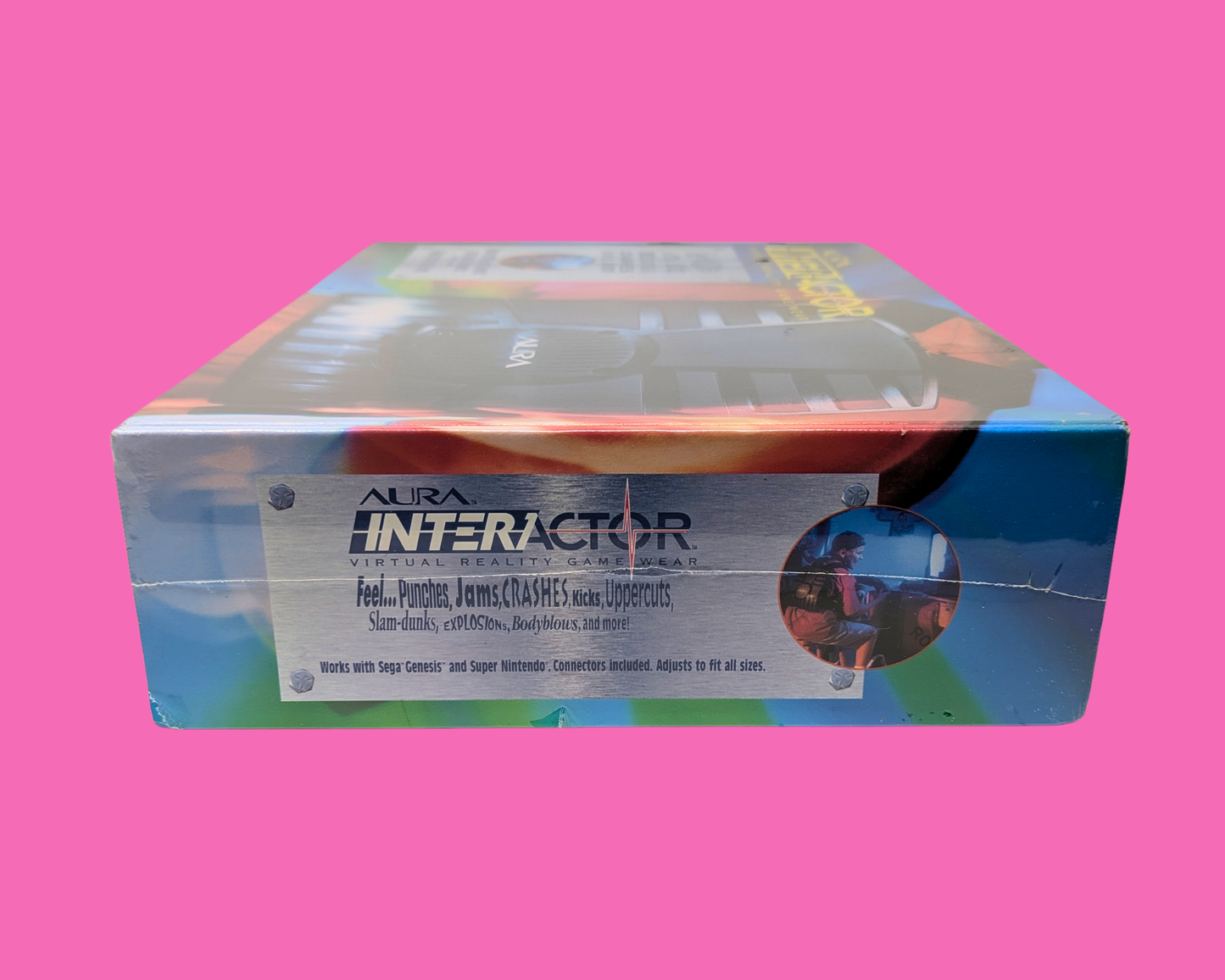 Vintage 1990's Aura Interactor Virtual Reality Game Wear, Sealed, Brand New