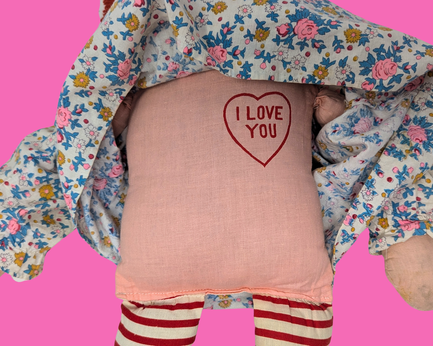 Vintage 1960's Raggedy Ann Doll