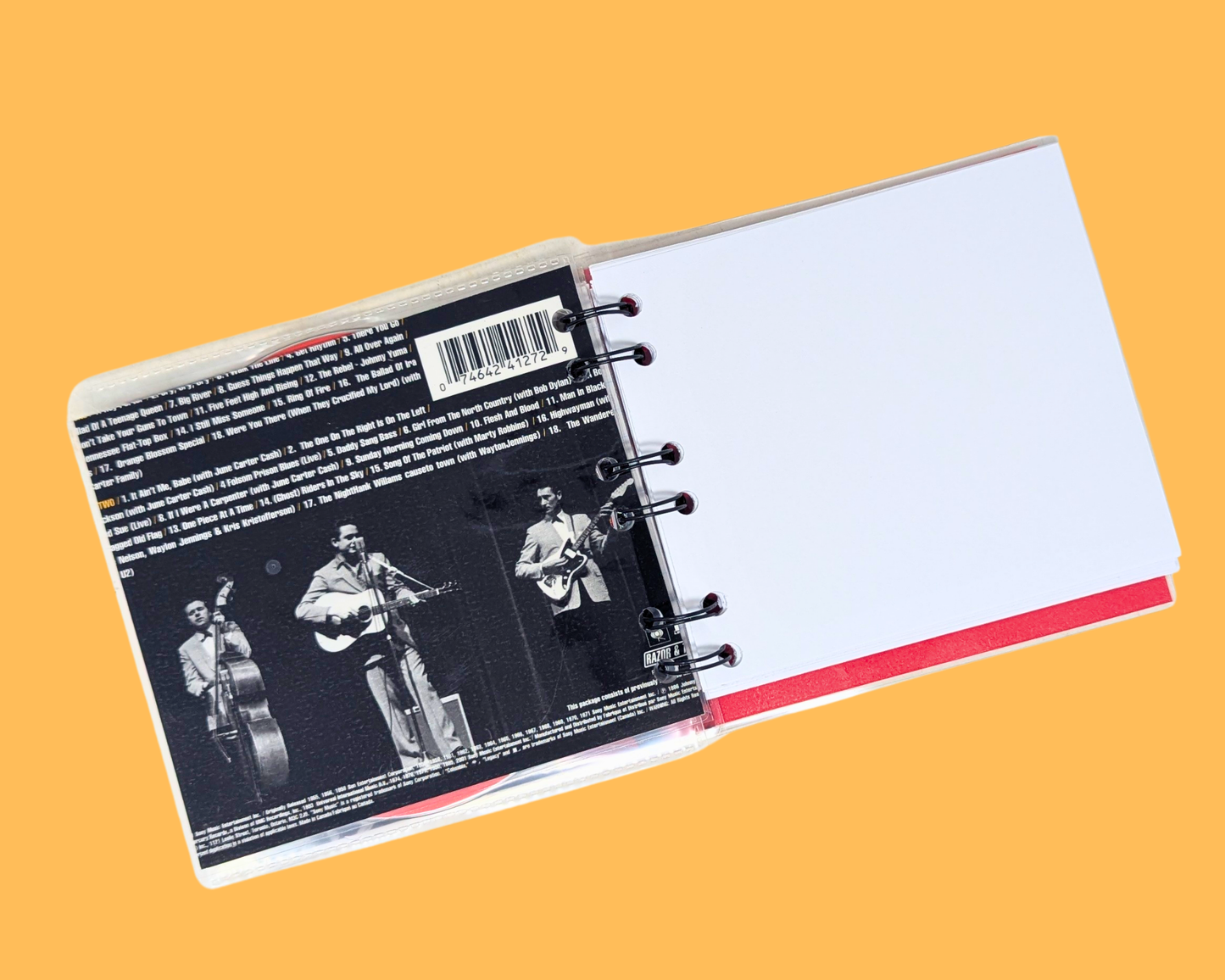 Johnny Cash, The Essentials CD Notebook