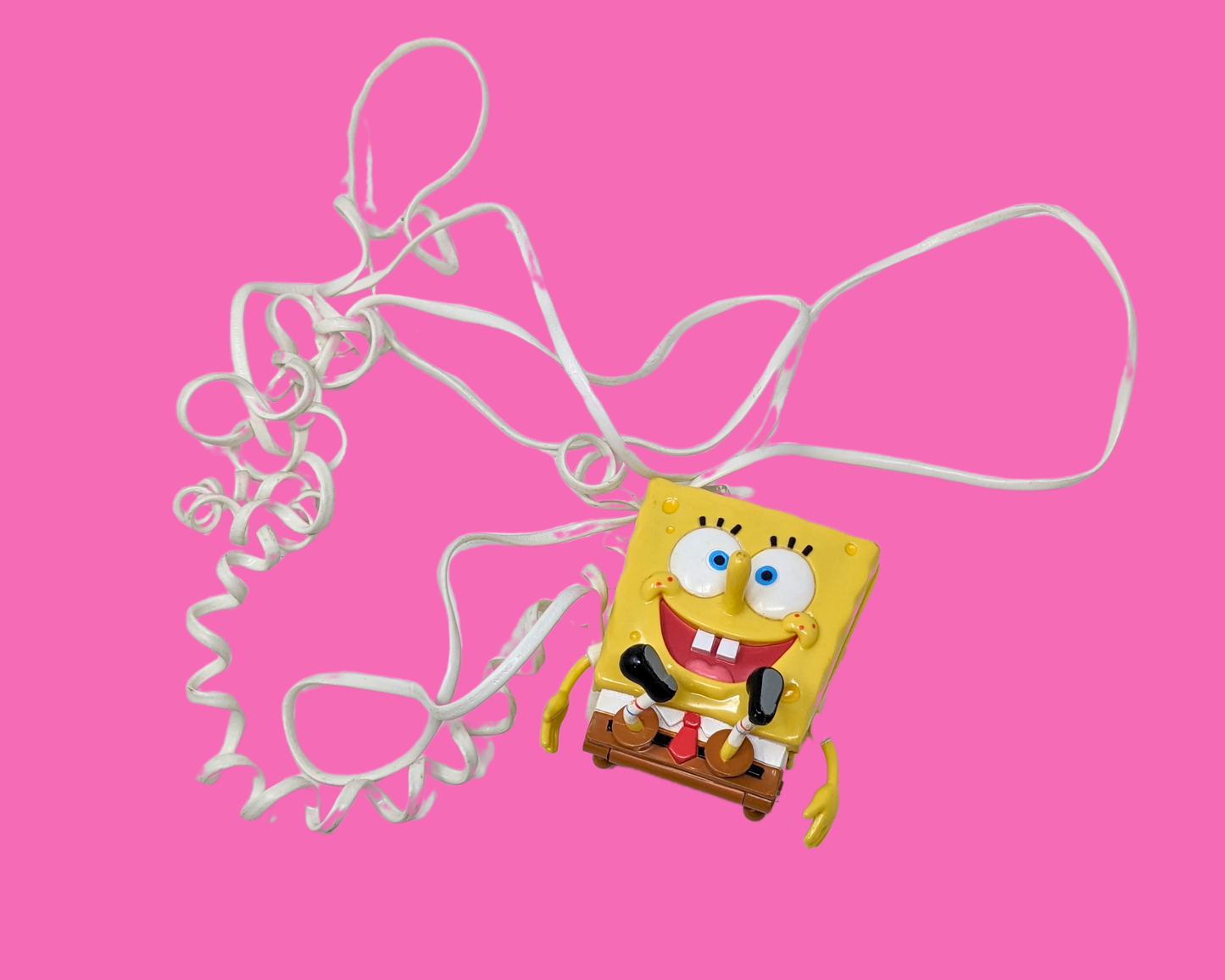 Y2K Sponge Bob Square Pants Telephone, Works But Doesn't Ring