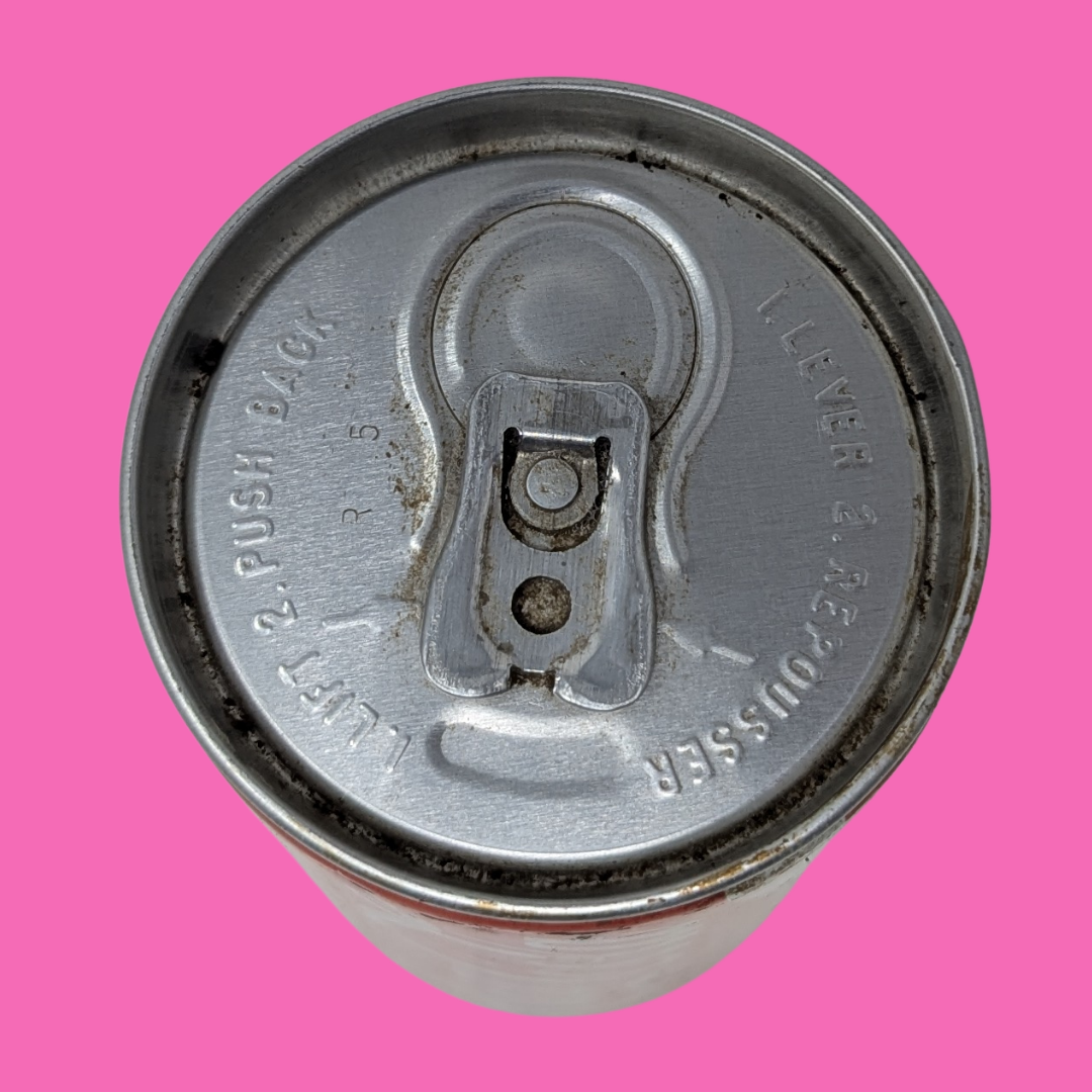 Vintage 1980's Coca Cola Can, Empty but Unopened