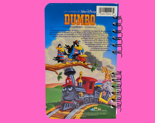 Dumbo, Walt Disney VHS Movie Notebook