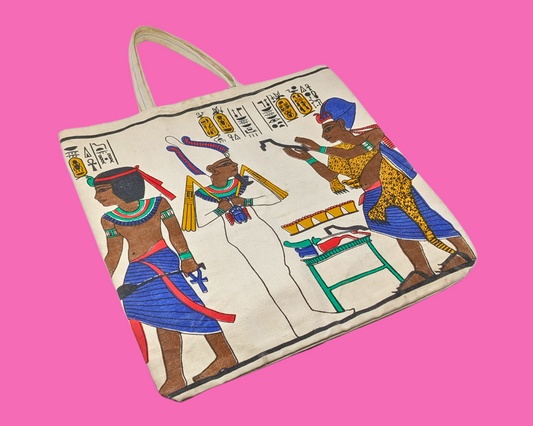 Vintage 1990's Egyptian Tote Bag